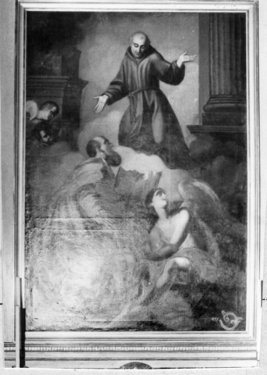 San Francesco d'Assisi e San Francesco di Sales - Novellara - attribuito
